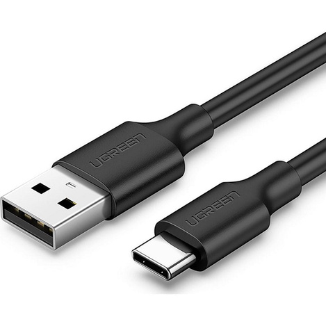 Ugreen kabel przewód USB - USB Typ C Quick Charge 3.0 3A 0,25m czarny (US287 60114)