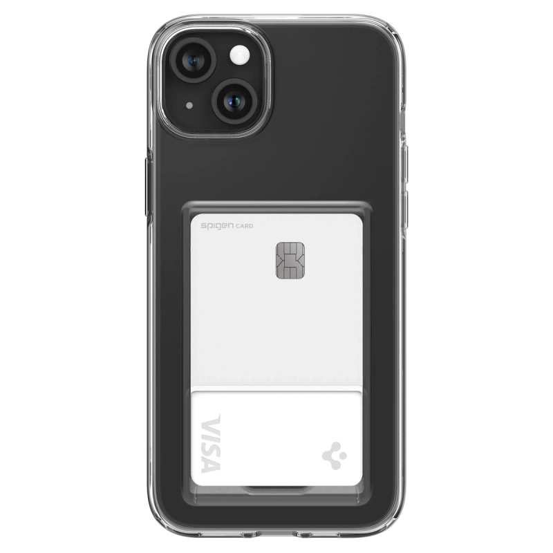 Spigen Crystal Slot, kristallklar – iPhone 15 Plus