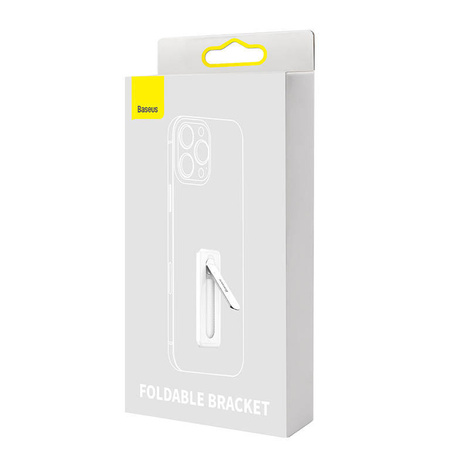 Baseus self-adhesive foldable phone holder white (LUXZ000002)