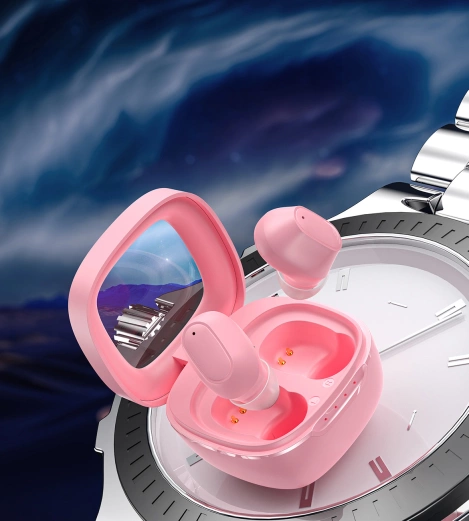 Choetech MEMS kabellose TWS Bluetooth 5.3 Kopfhörer – Pink