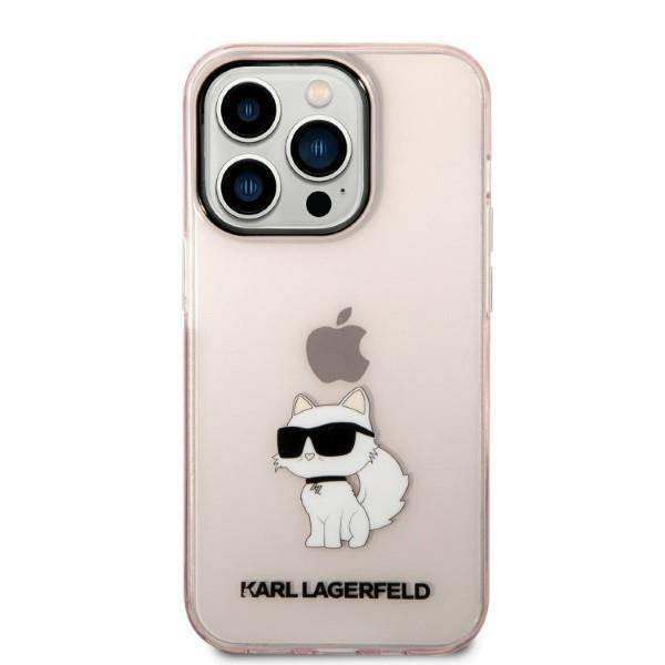 Karl Lagerfeld IML NFT Choupette - Etui iPhone 14 Pro Max (różowy)