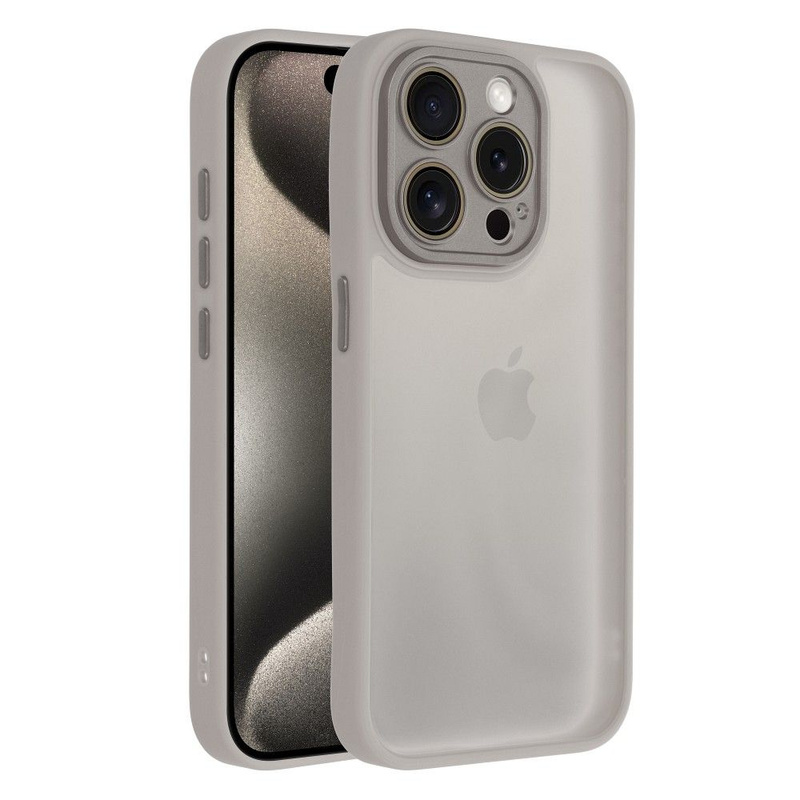 Futerał VARIETE do IPHONE 13 stalowy