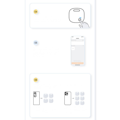 Baseus T2 Pro Smart GPS Locator for Baby Purse Keys White (FMTP000002)
