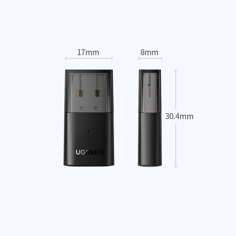 UGREEN Bluetooth 5.0 USB adapter for PC / PS / Switch (black)