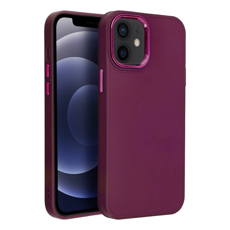 Futerał FRAME do IPHONE 12 MINI fioletowy