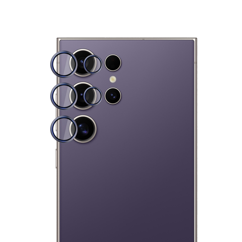 Samsung Galaxy S24 Ultra - HARDY Lens Protection Pro Violet