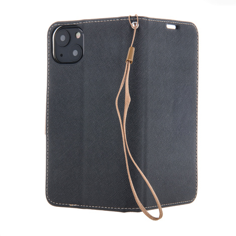 Etui Smart Fancy do iPhone 16 Pro 6,3&quot; czarno-złote