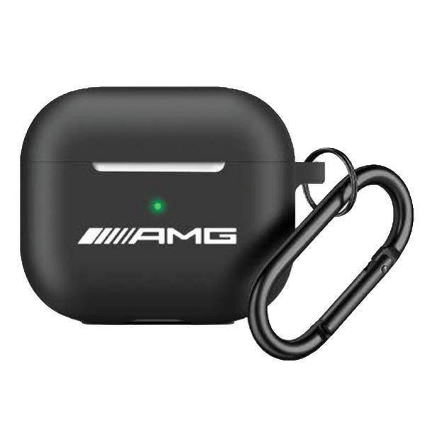 AMG AMAP2RBK AirPods Pro 2 (2022/2023) cover czarny/black Silicone White Logo