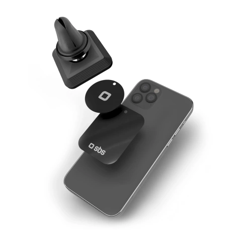 SBS TESUPMAGLCLIP magnetische Smartphone-Halterung – schwarz