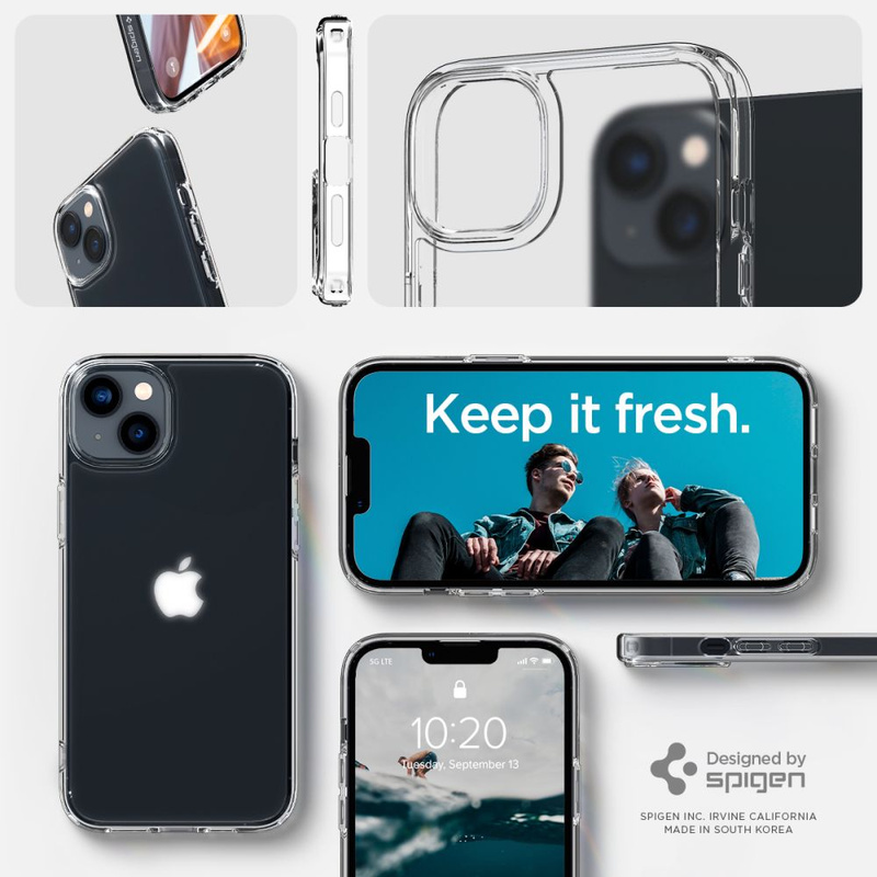 Etui IPHONE 14 PLUS Spigen Ultra Hybrid Crystal Frost Clear
