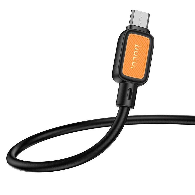 HOCO kabel USB A do Micro USB 2,4A X108 1 m czarny