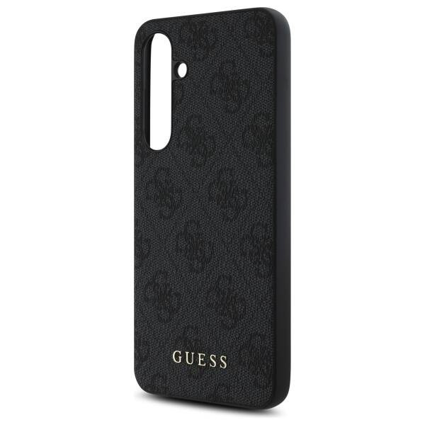 Oryginalne Etui GUESS hardcase 4G Metal Gold Logo GUHCS24FEG4GFGR do Samsung Galaxy S24 FE szary