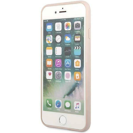 Guess GUHCI8G4GLPI iPhone 7/8/SE 2020/ 2022 rosa/rosa Hartschale 4G Stripe Collection