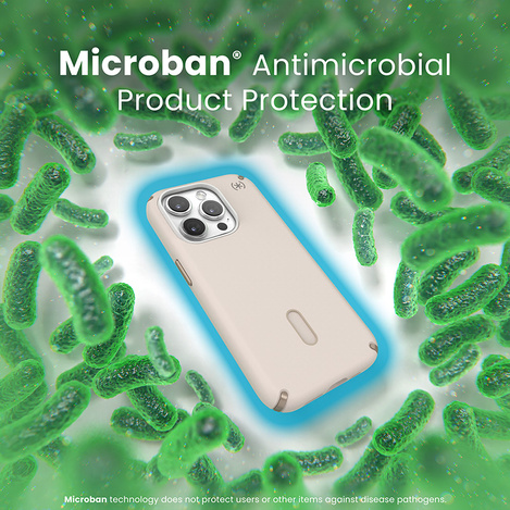 Speck Presidio2 Pro ClickLock & MagSafe - Etui iPhone 15 Pro (Bleached Bone / Heirloom Gold / Hazel Brown)