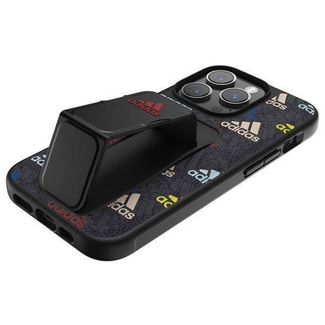 Adidas SP Grip Case iPhone 14 Pro schwarz/schwarz/bunt 50251