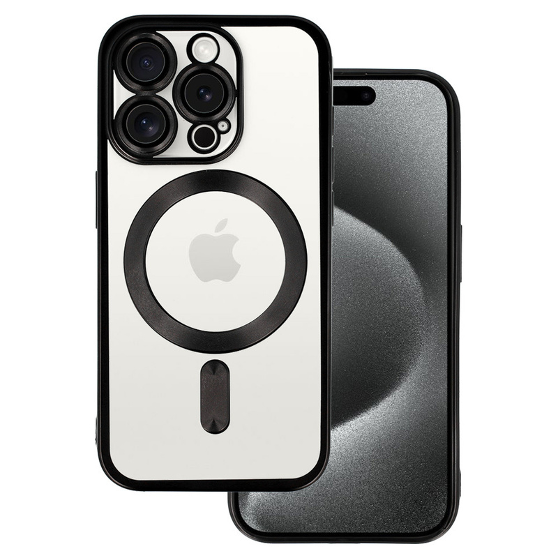 Metallic Magsafe Case do Iphone 15 Pro Max Czarny