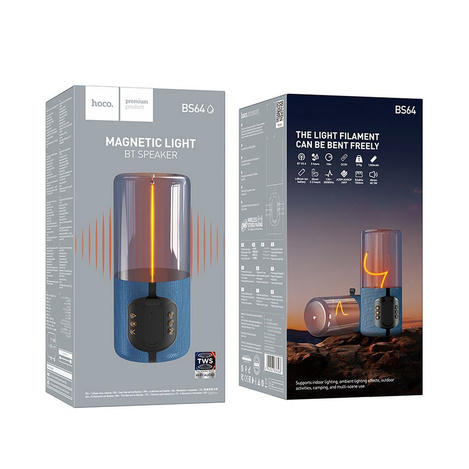 HOCO głośnik bluetooth BS64 niebieski