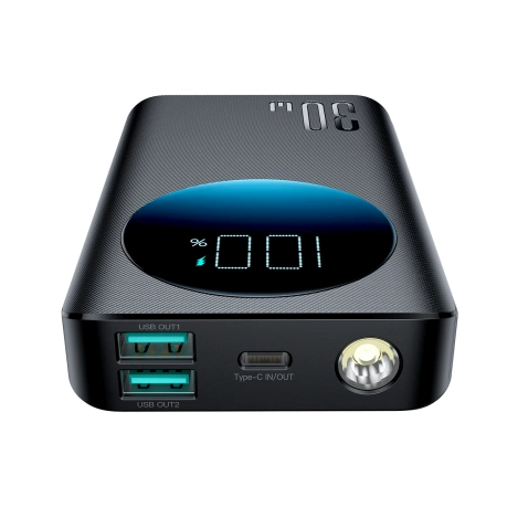 Joyroom Powerbank 10000mAh 30W schwarz (JR-PBF01)