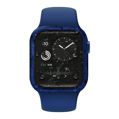 UNIQ etui Nautic Apple Watch Series 4/5/6/SE 40mm niebieski/blue