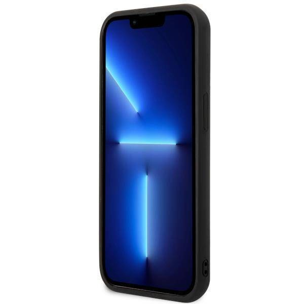 Karl Lagerfeld KLHCP14S3DRKHNK iPhone 14 6.1&quot; schwarz/schwarz Hardcase Rubber Choupette 3D