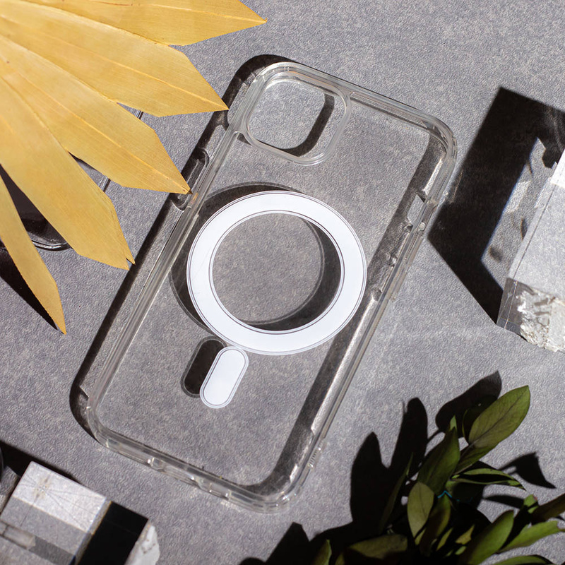 Nakładka Anti Shock 1,5 mm MagSafe  do iPhone 14 Plus 6,7" transparentna