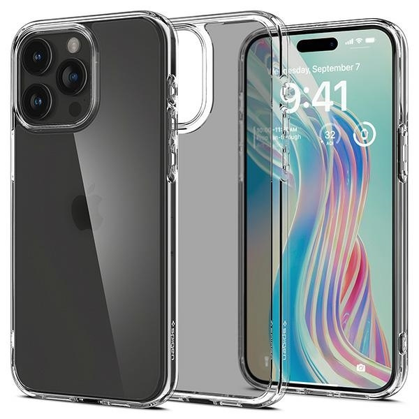 SPIGEN ULTRA HYBRID IPHONE 15 PRO MAX FROST CLEAR