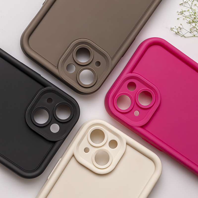 Nakładka Rim TPU do Oppo A79 5G brązowa