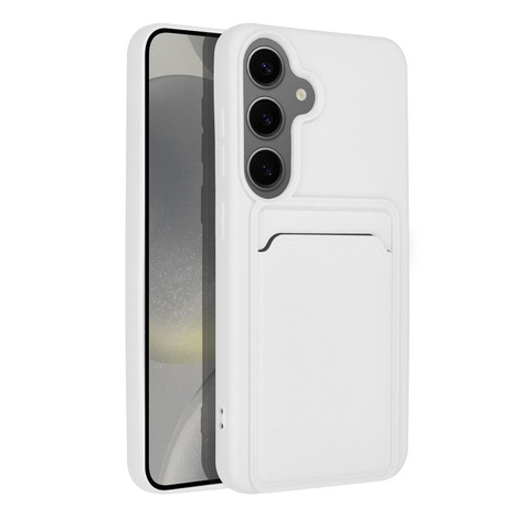 Futerał CARD CASE do SAMSUNG S24 biały