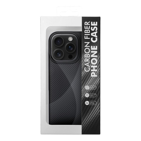 Carbon Elite Mag Cover kompatybilny z MagSafe pasuje do IPHONE 17 PRO MAX czarny