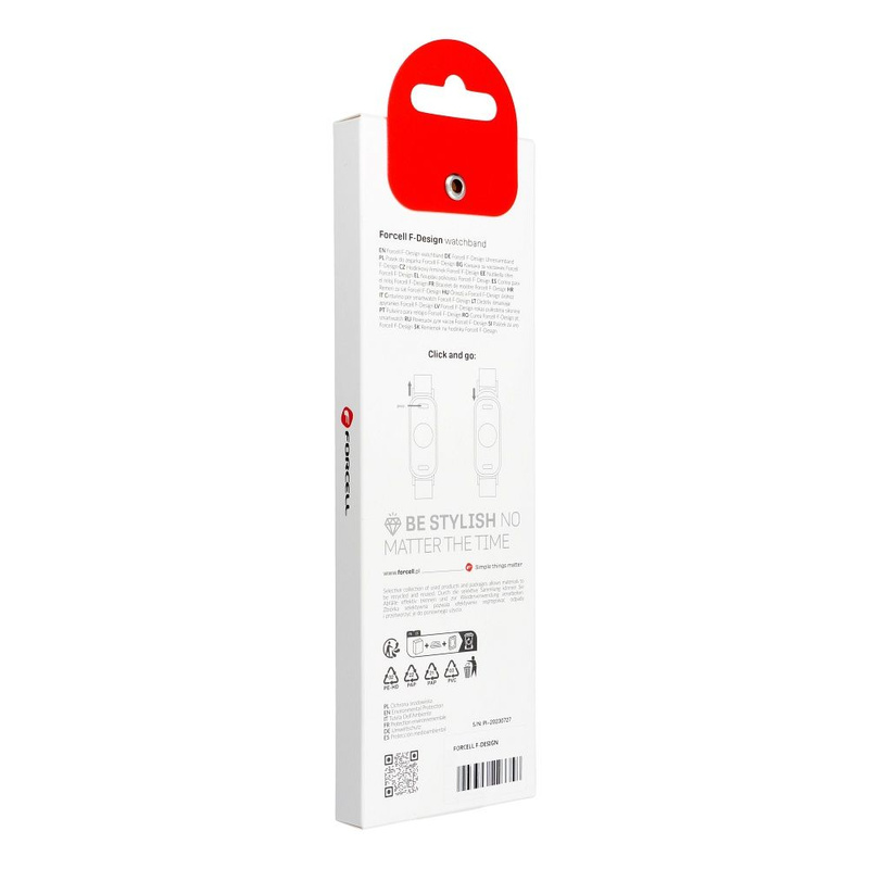 FORCELL F-DESIGN FX5 pasek / opaska do Xiaomi 8 granatowa