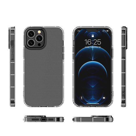 Nakładka Anti Shock 1,5 mm do iPhone 13 Pro 6,1&quot; transparentna