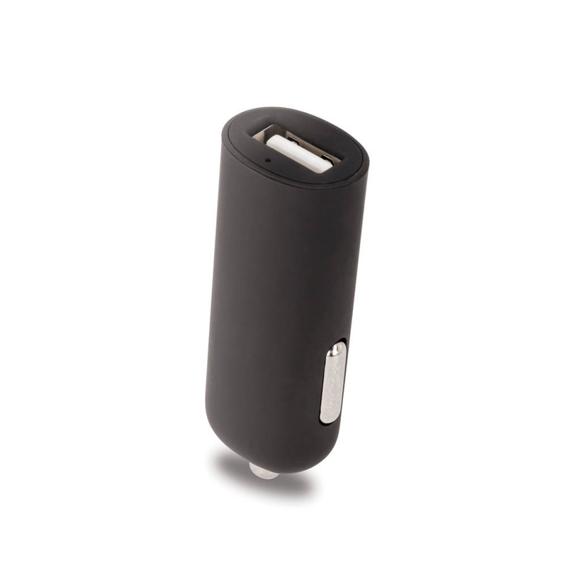 Forever ładowarka samochodowa M02 1x USB 2A czarna + kabel USB-C