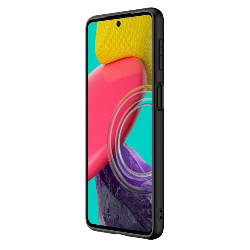 Nillkin Textured Case verstärktes Gehäuse mit Gelrahmen Samsung Galaxy M53 5G schwarz