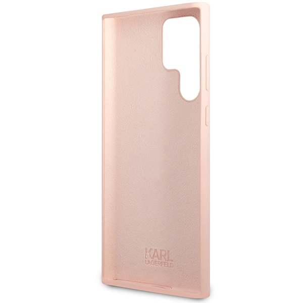 Karl Lagerfeld Silicone NFT Choupette - Etui Samsung Galaxy S23 Ultra (różowy)