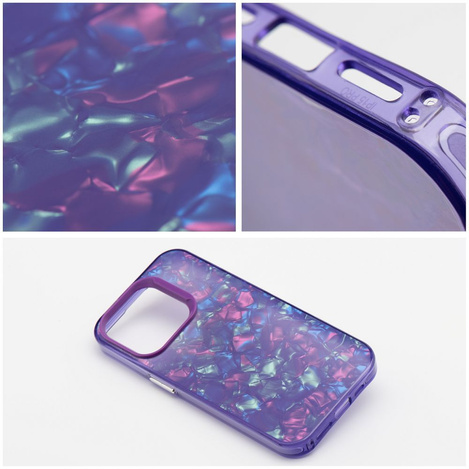 Futerał TUTTI FRUTTI do IPHONE 16 PLUS fioletowy