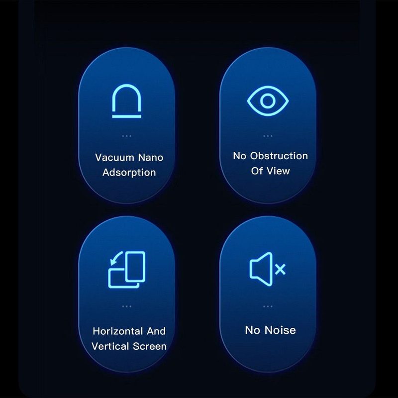 FORCELL F-Grip MagLuxe uchwyt samochodowy do szyby/deski/kratki magnetyczny czarny