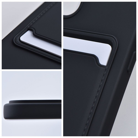 Futerał CARD CASE do SAMSUNG A25 5G czarny