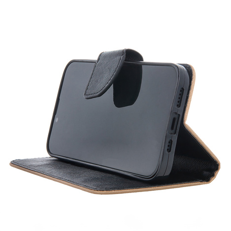 Etui Smart Fancy do iPhone 16 Pro Max 6,9&quot; czarno-złote