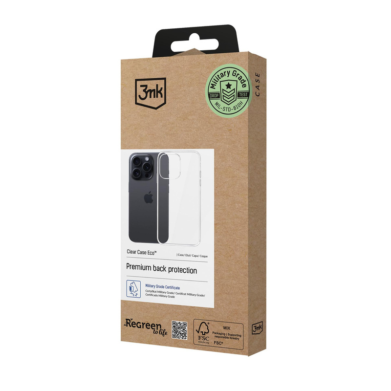 3MK ClearCase Eco iPhone 16 Pro Max GRS CU 1304127