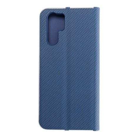 Kabura LUNA Book Carbon do HUAWEI P30 Pro niebieski