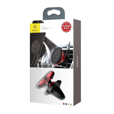 Magnetic car holder for the Baseus ventilation grille (Overseas Edition) - red