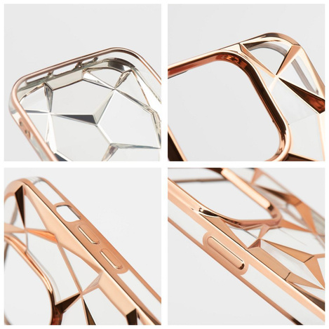 Futerał TWINKI do IPHONE 15 PRO MAX złoty