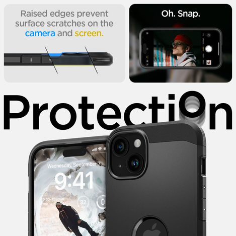 Spigen TOUGH ARMOR MAG MAGSAFE IPHONE 15 SCHWARZ