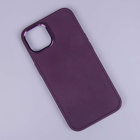 Nakładka Satin do iPhone 15 Pro Max 6,7" burgundowa