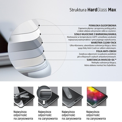 Szkło Hartowane 5D SAMSUNG GALAXY NOTE 20 ULTRA 3mk Hard Glass Max czarne