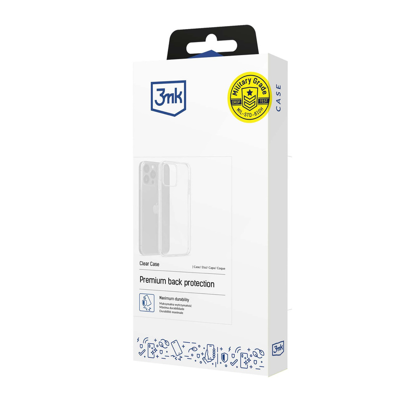 Motorola Moto G75 - 3mk Clear Case
