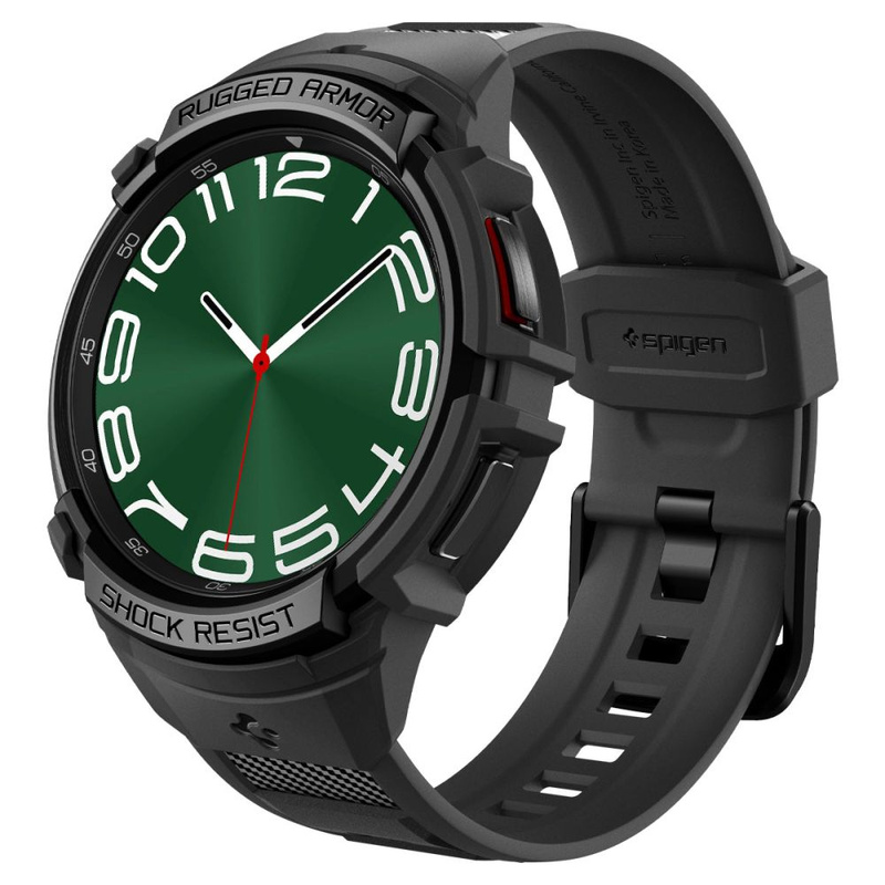 Spigen RUGGED ARMOR &quot;PRO&quot; GALAXY Watch 6 CLASSIC (47MM) MATTE BLACK