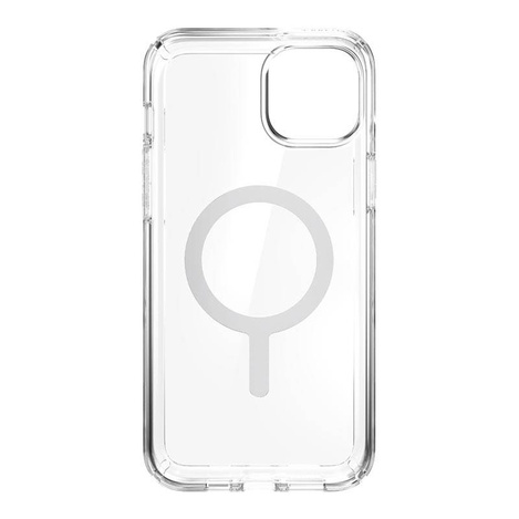Speck Gemshell + MagSafe - Etui do iPhone 14 Plus z połowką MICROBAN (Clear)