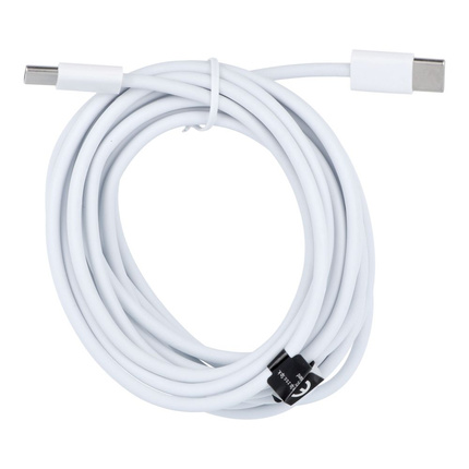 Kabel Typ C do Typ C PD QC3.0 3A 30W HD26 3 m biały
