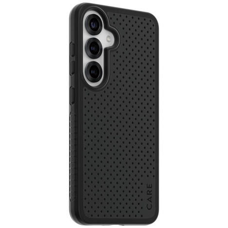Etui CARE by PanzerGlass Feature Heat Beat do Samsung Galaxy S25 - czarny